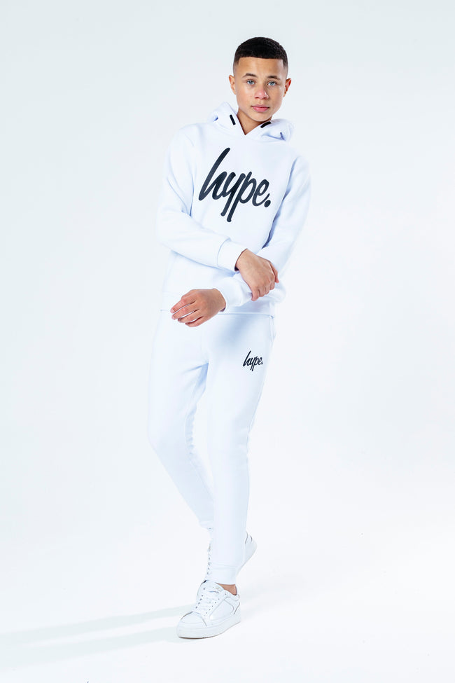 HYPE WHITE KIDS TRACKSUIT