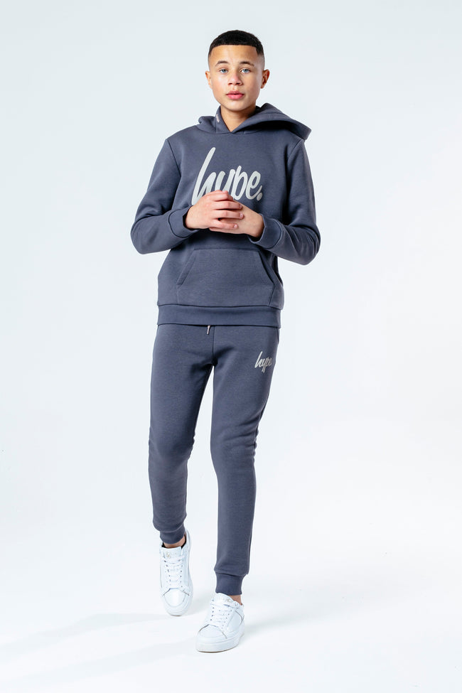 HYPE ANTHRACITE KIDS TRACKSUIT