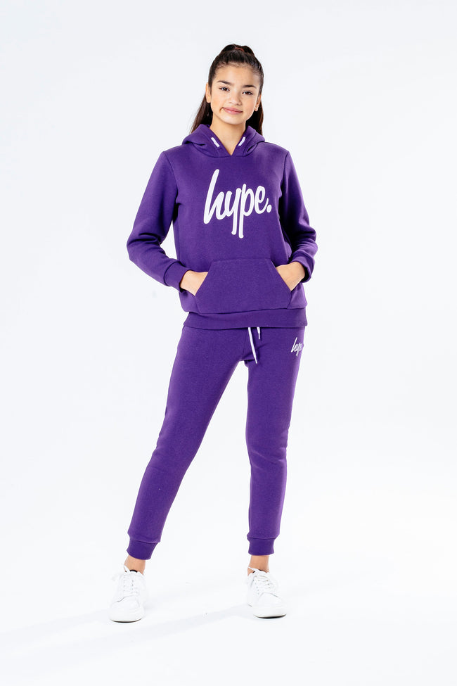 HYPE PURPLE KIDS TRACKSUIT