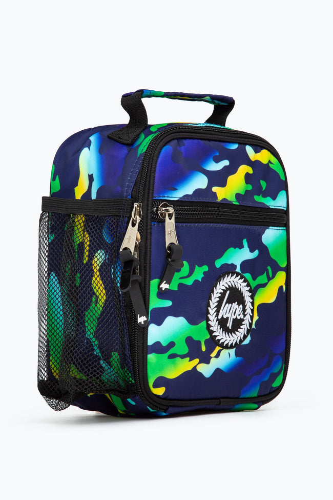 HYPE NAVY WITH CAMO GRADIENTS LUNCHBOX