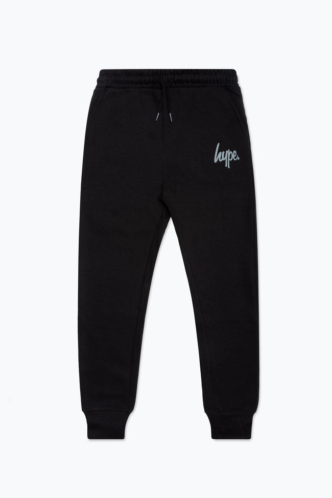 HYPE BOYS BLACK SCRIPT TRACKSUIT