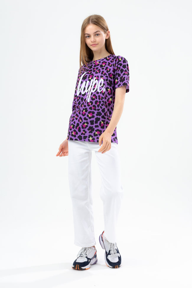 HYPE GIRLS FUNK LEOPARD T-SHIRT