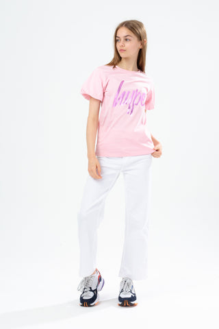 HYPE GIRLS PINK FOIL BALLOON T-SHIRT