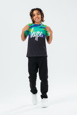 HYPE BOYS ELECTRIC CAMO FADE T-SHIRT