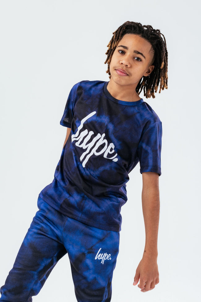 HYPE BOYS OCEAN TIE DYE T-SHIRT