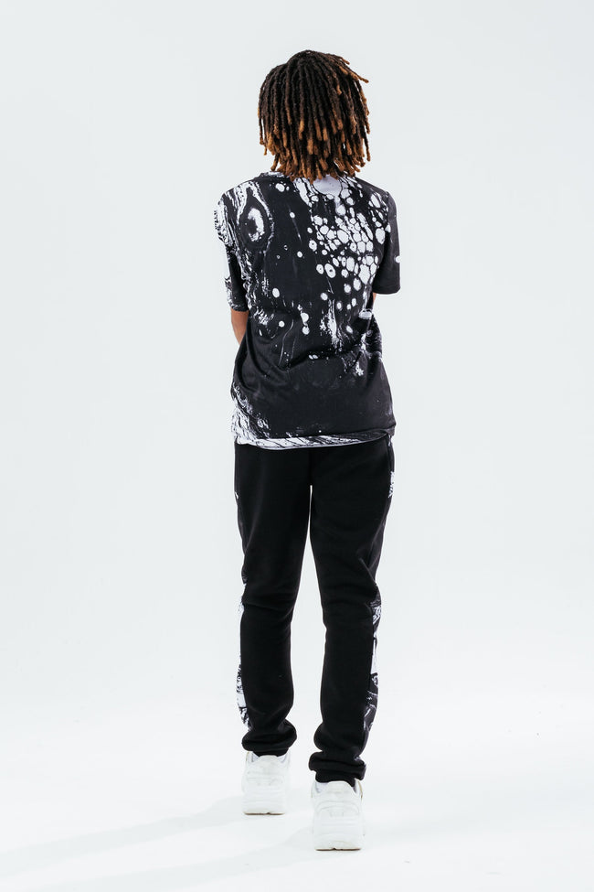 HYPE BOYS MONOTONE MARBLE T-SHIRT