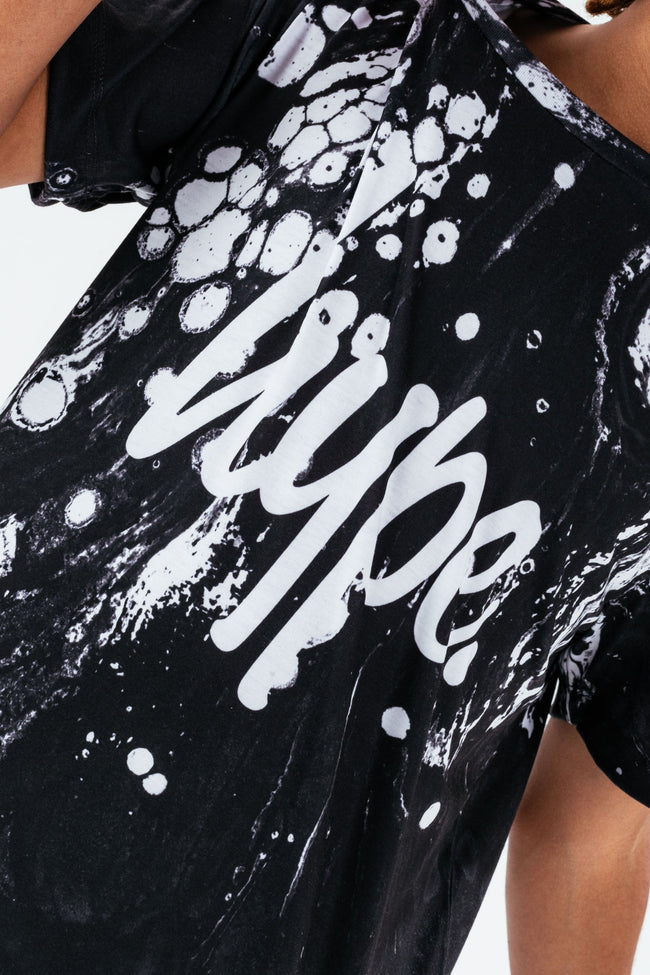 HYPE BOYS MONOTONE MARBLE T-SHIRT