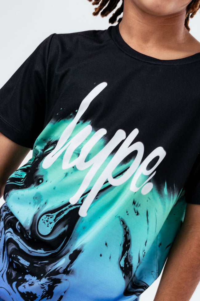 HYPE BOYS ORBITAL MARBLE T-SHIRT