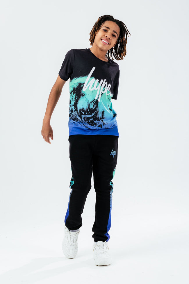 HYPE BOYS ORBITAL MARBLE T-SHIRT