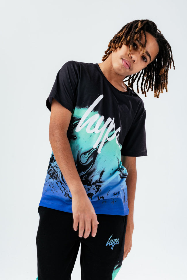 HYPE BOYS ORBITAL MARBLE T-SHIRT