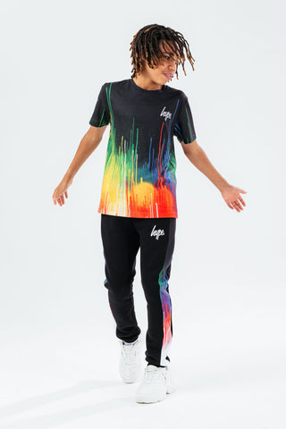 HYPE BOYS RGB UPSIDE DOWN DRIP T-SHIRT