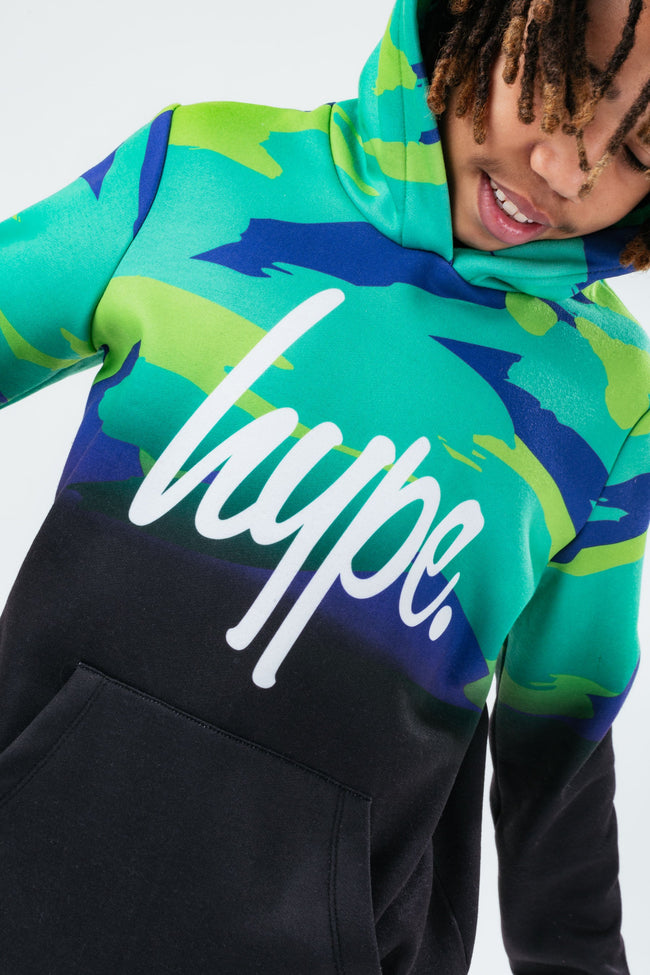 HYPE BOYS ELECTRIC CAMP FADE HOODIE