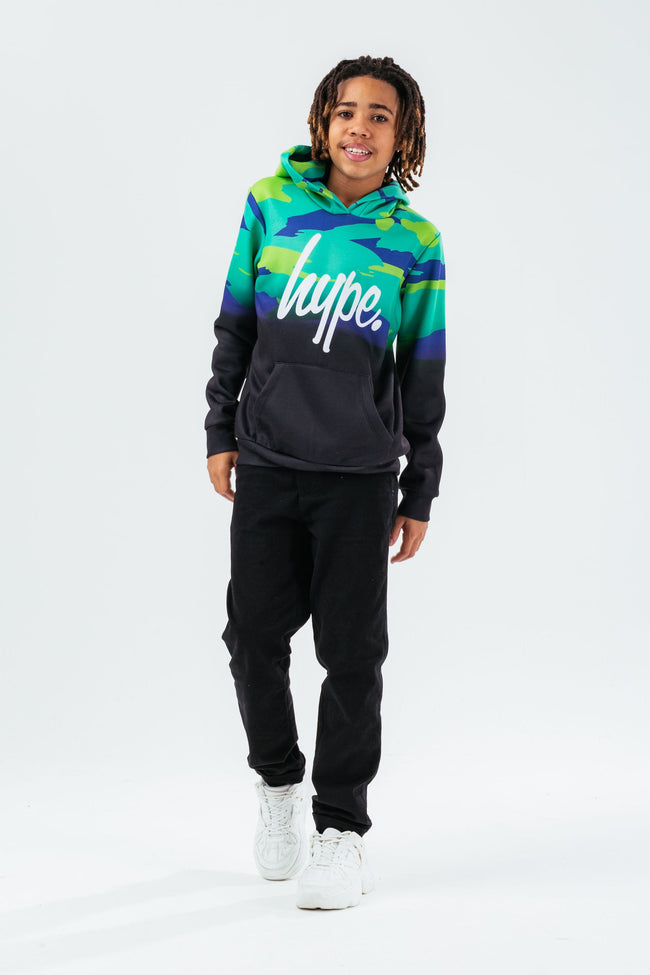 HYPE BOYS ELECTRIC CAMP FADE HOODIE