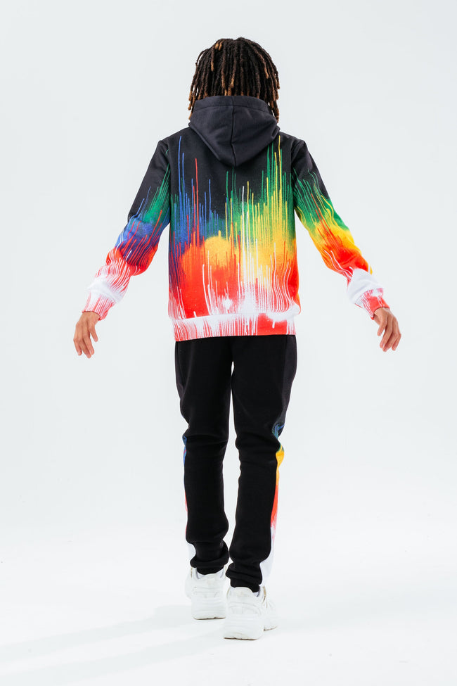 HYPE BOYS RGB DOWN DRIP HOODIE