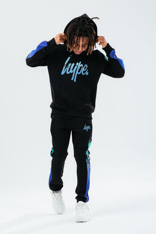 HYPE BOYS ORBITAL MARBLE SIDE HOODIE