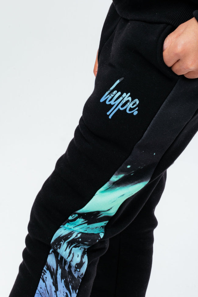 HYPE BOYS ORBITAL MARBLE SIDE JOGGERS