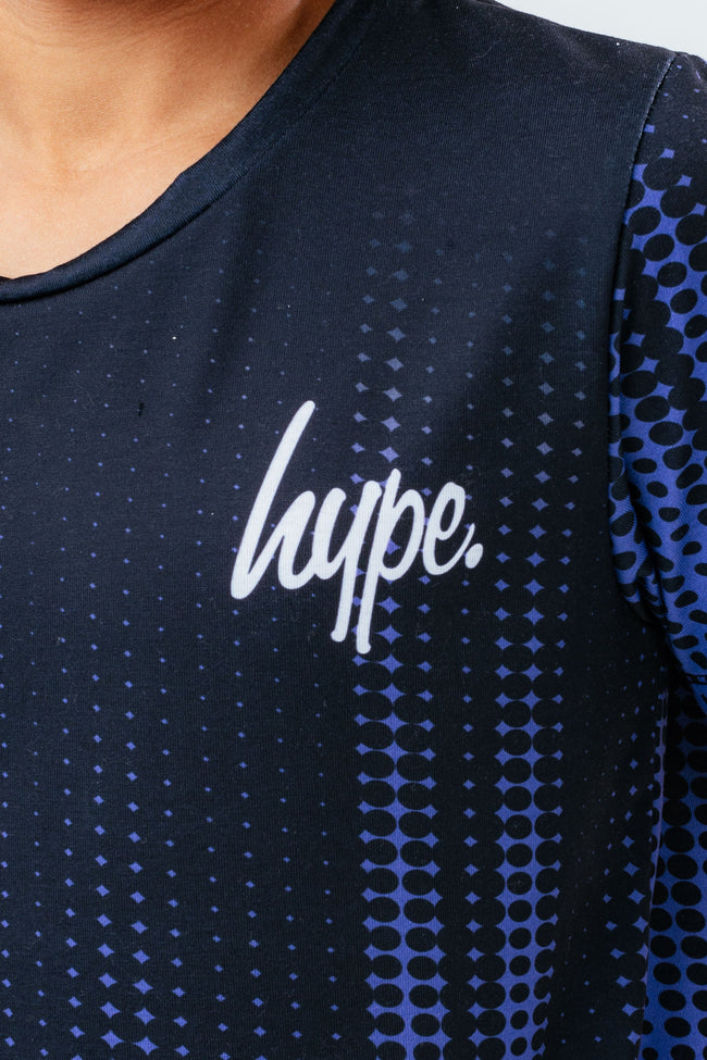 HYPE BLUE DRIPS BOYS T-SHIRT