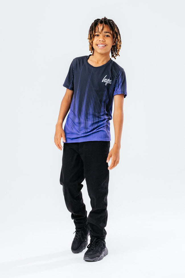 HYPE BLUE DRIPS BOYS T-SHIRT