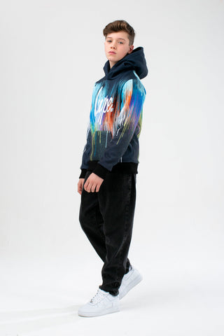 HYPE MULTI DRIP BOYS PULLOVER HOODIE