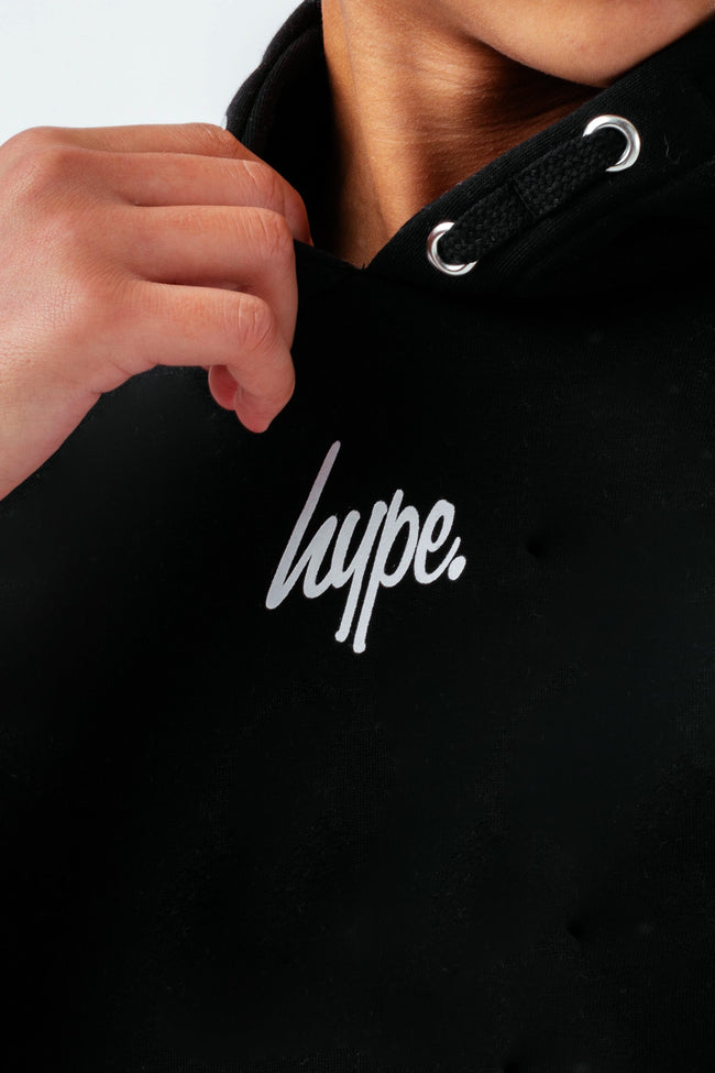 HYPE RED FADE SLEEVE BOYS HOODIE