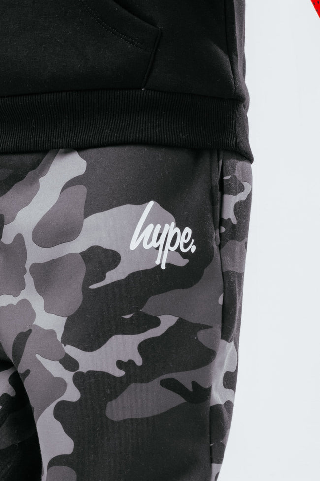 HYPE GREY CAMO BOYS JOGGERS