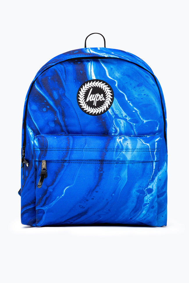 HYPE BLUE TONAL OUT OF SPACE MARBLE BACKPACK