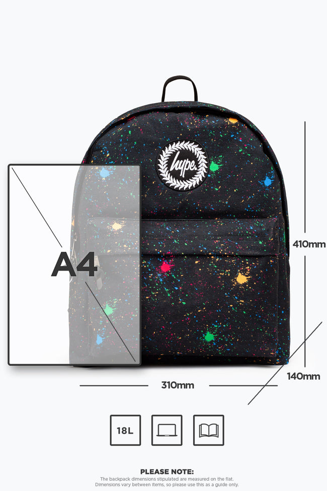 HYPE MULTI MINI PAINT BALL SPLAT BACKPACK