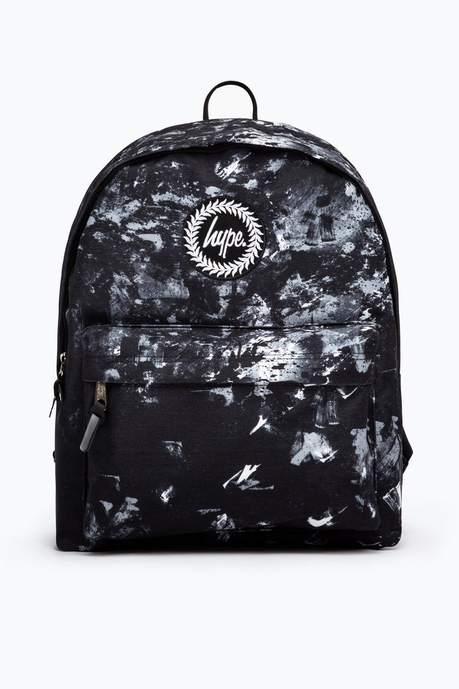 HYPE MONO GRUNGE PAINT BACKPACK