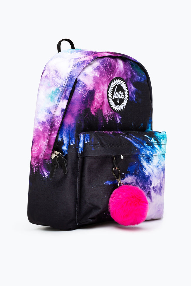 HYPE PURPLE & TEAL CHALK DUST BACKPACK