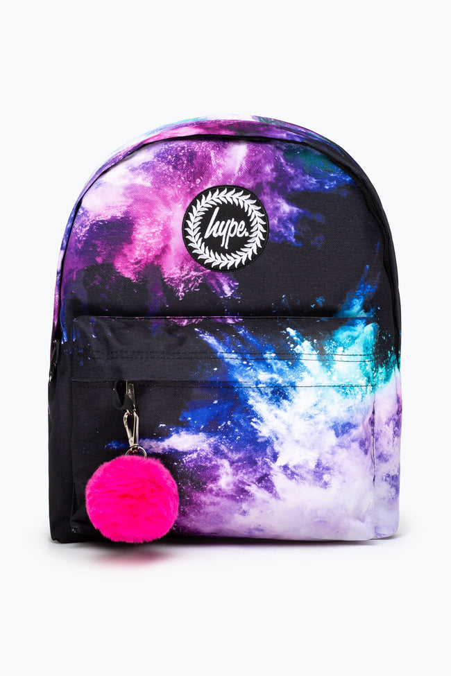 HYPE PURPLE & TEAL CHALK DUST BACKPACK