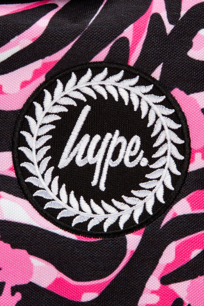 HYPE PINK ZEBRA ANIMAL BACKPACK