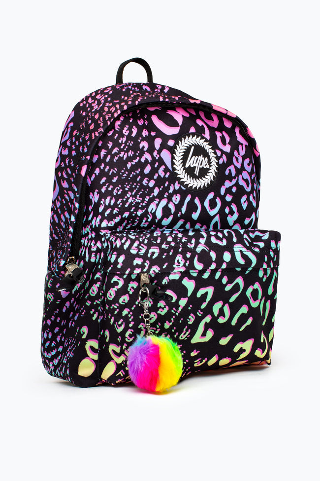 HYPE GRADIENT PASTEL ANIMAL PRINT BACKPACK