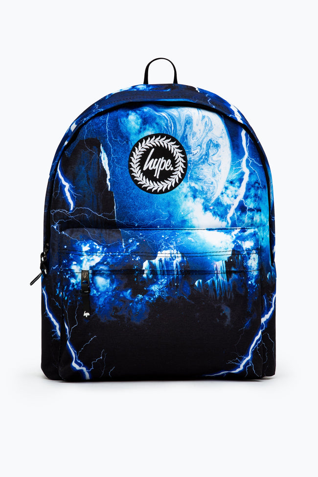 HYPE BLUE GALAXY LIGHTNING BACKPACK