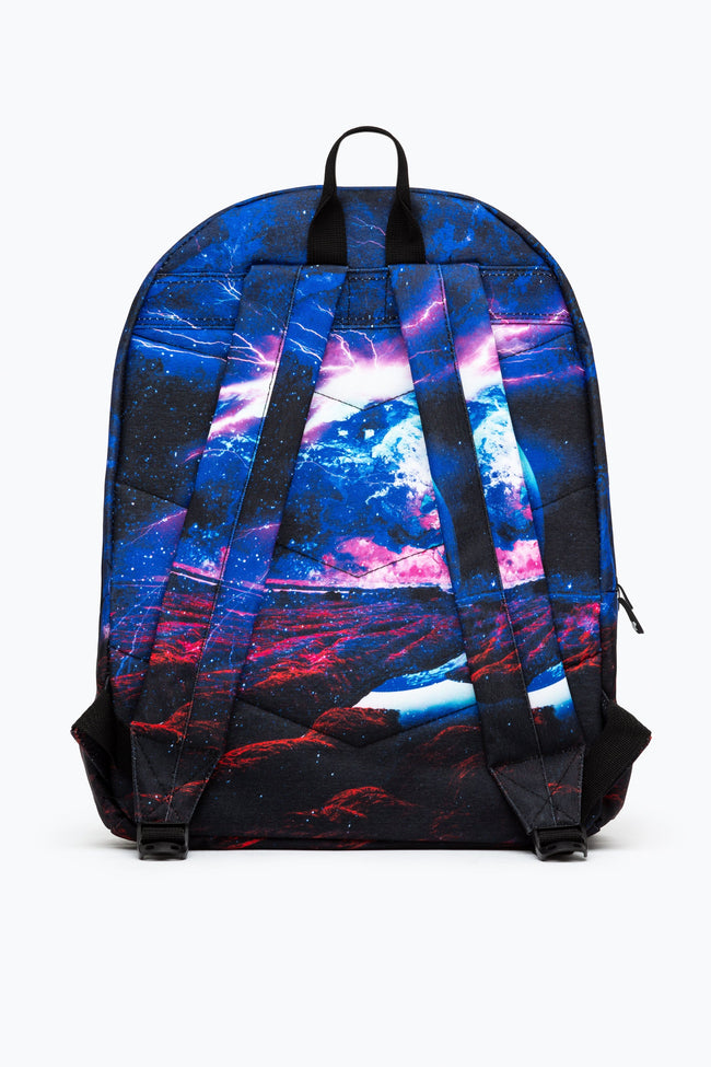 HYPE BLUE & PURPLE GALAXY SPACE BACKPACK