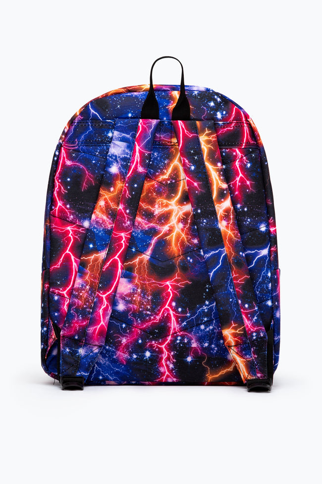 HYPE PURPLE & ORANGE LIGHTNING BACKPACK