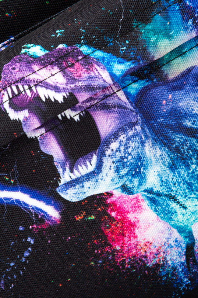 HYPE BLUE SPACE DINOSAUR BACKPACK