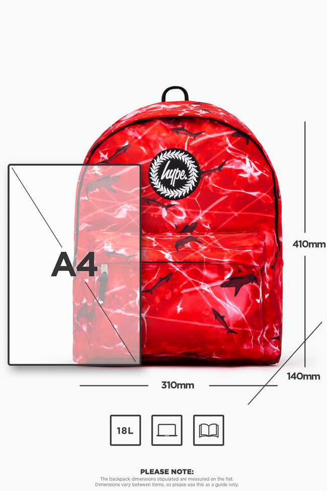 HYPE RED SEA SHARK BACKPACK