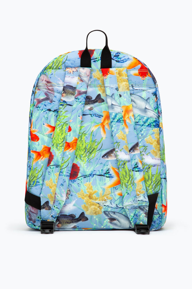 HYPE BLUE & ORANGE UNDER SEA BACKPACK