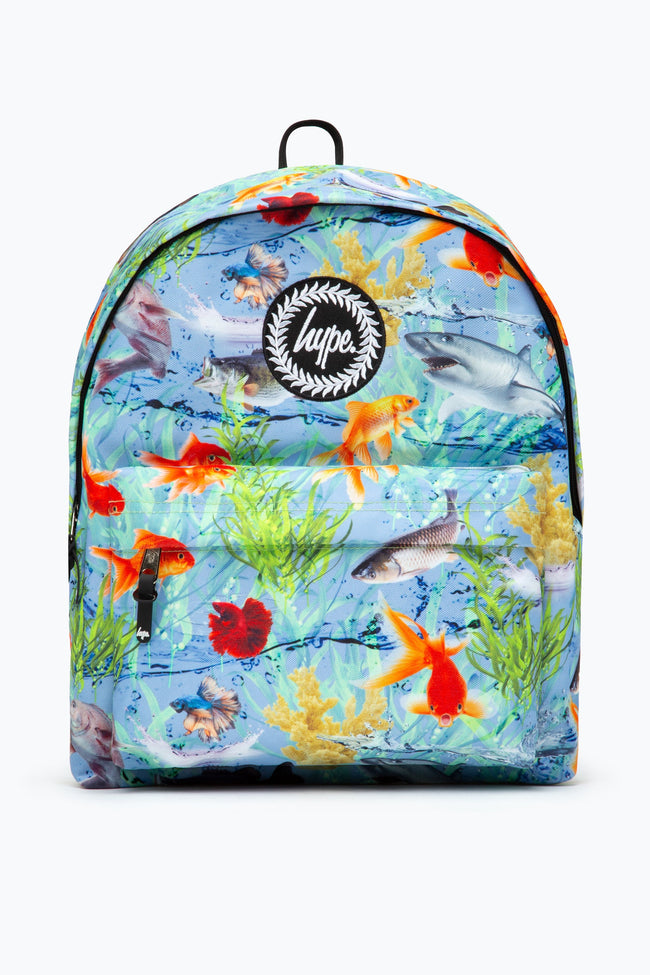 HYPE BLUE & ORANGE UNDER SEA BACKPACK