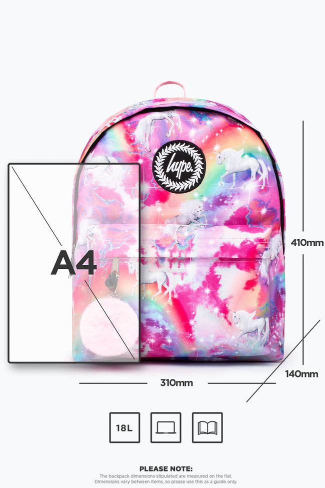 HYPE PINK MAGICAL UNICORN BACKPACK