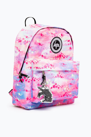 HYPE PASTEL RAINBOW STAR BACKPACK