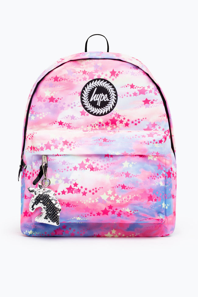 HYPE PASTEL RAINBOW STAR BACKPACK