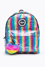 HYPE PASTEL RAINBOW GRADIENT GLOSS BACKPACK