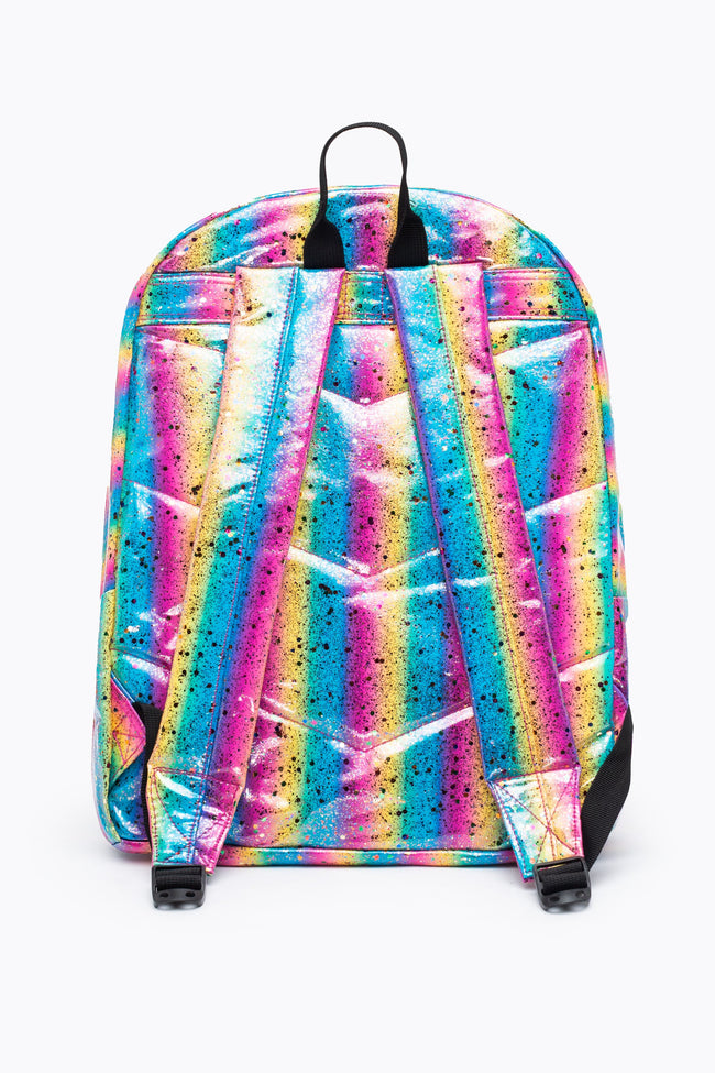 HYPE PASTEL RAINBOW GRADIENT GLOSS BACKPACK