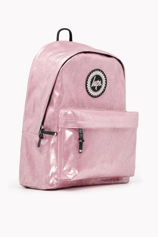 HYPE PINK OIL SLICK BACKPACK