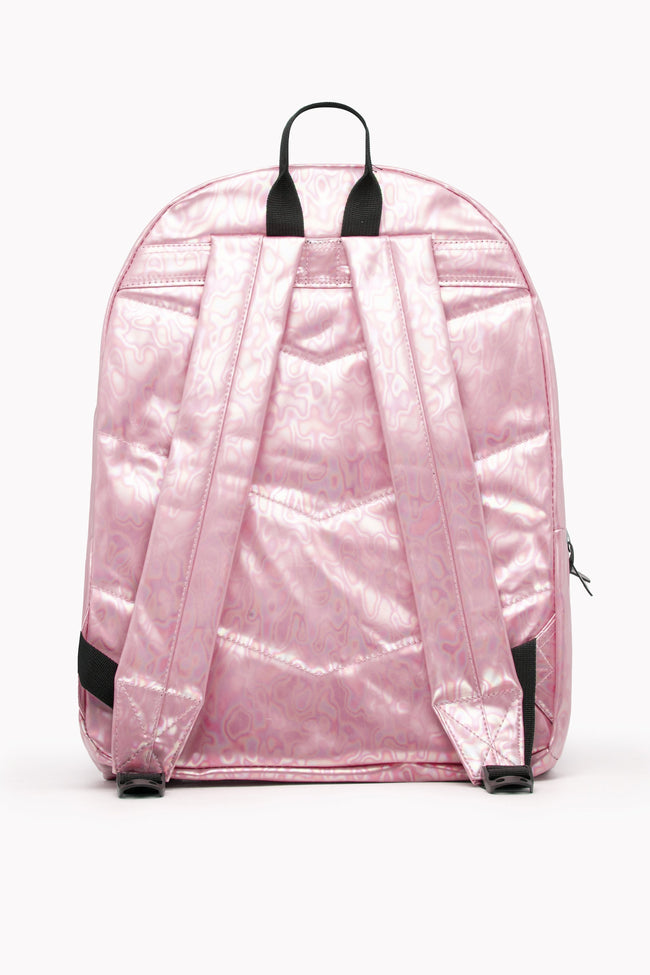 HYPE PINK OIL SLICK BACKPACK