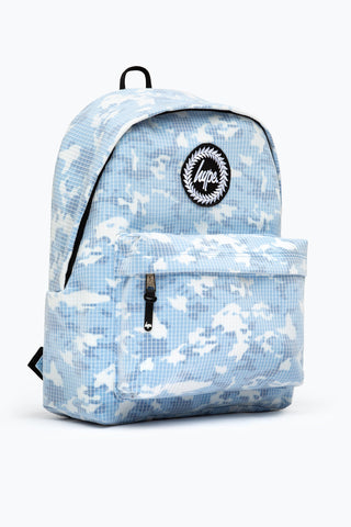 HYPE TONAL GREY CAMO GRID BACKPACK