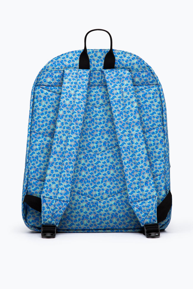 HYPE BLUE & GREEN DITSY FLORAL BACKPACK