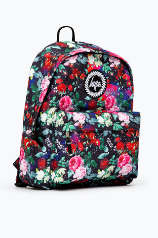 HYPE PINK & BLUE ROSE SPACE BACKPACK