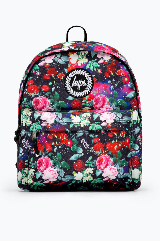 HYPE PINK & BLUE ROSE SPACE BACKPACK